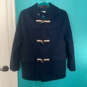 Navy Wool Gap Kids Peacoat. NWT.